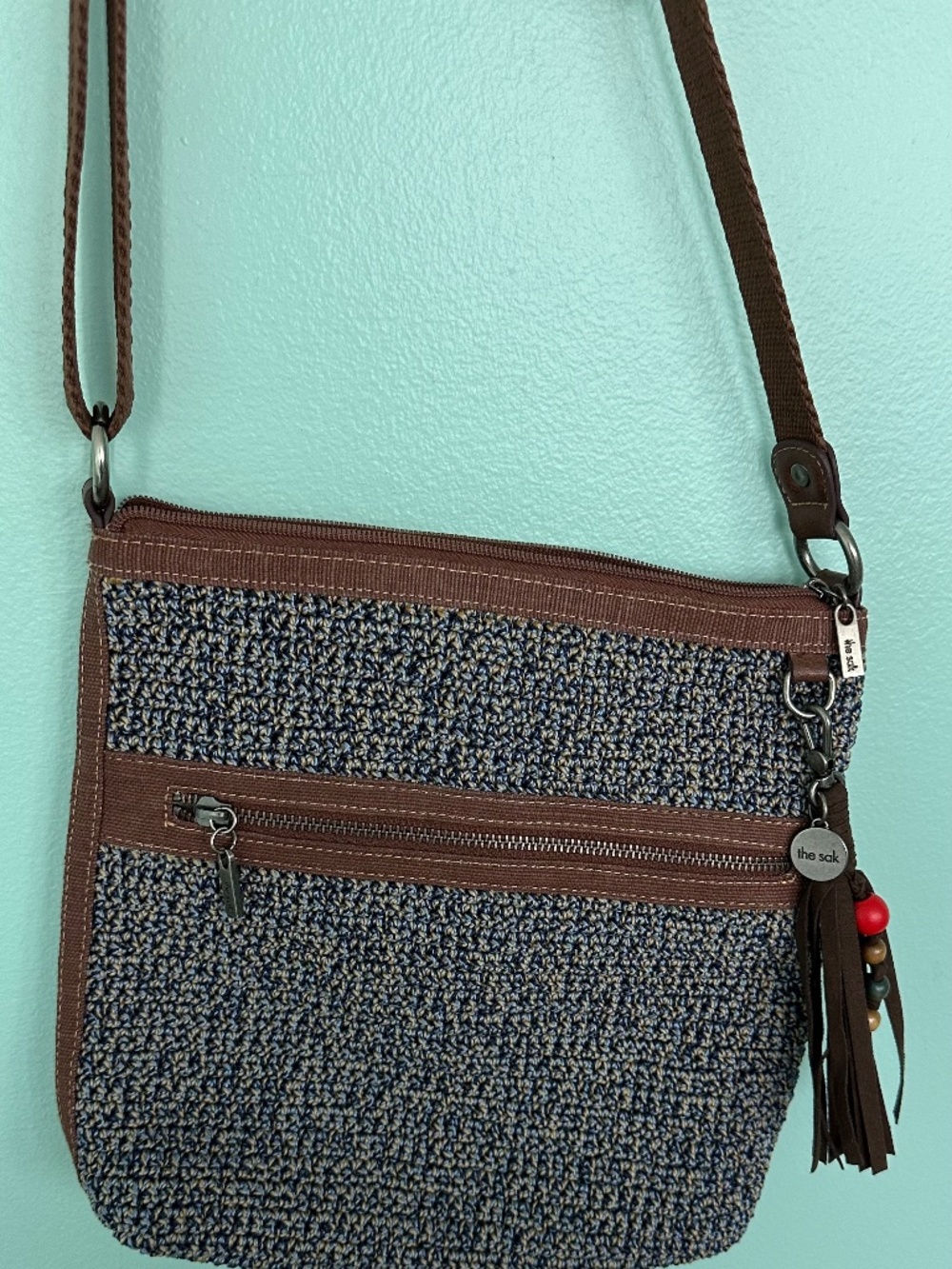 The Sak Lucia Crochet Crossbody Bag